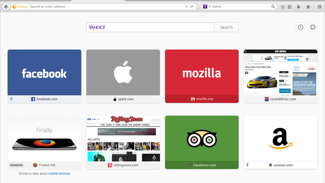 Firefox skal se på webleser-historikken din