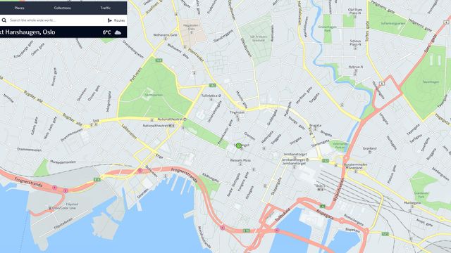 Facebook tester Nokia-kart