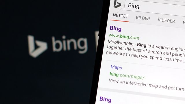 Også Bing belønner mobilvennlige sider