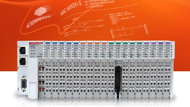 I/O-modul Crevis NA-9379 kan programmeres i IEC 61131-3