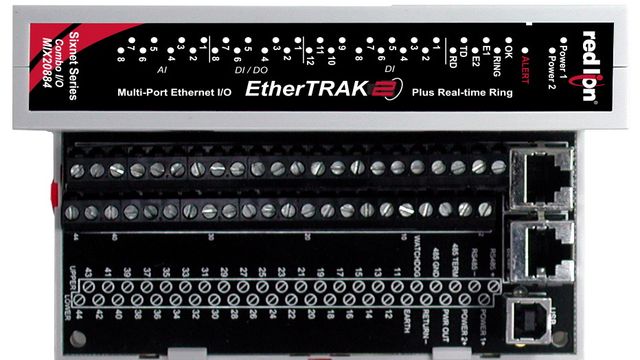 Ethernet-I/O har 40 kanaler og utvidet temperaturområde