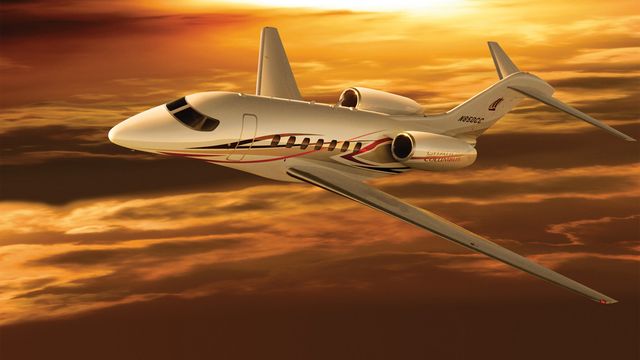 BILDESERIE: Cessnas nye luksusjet