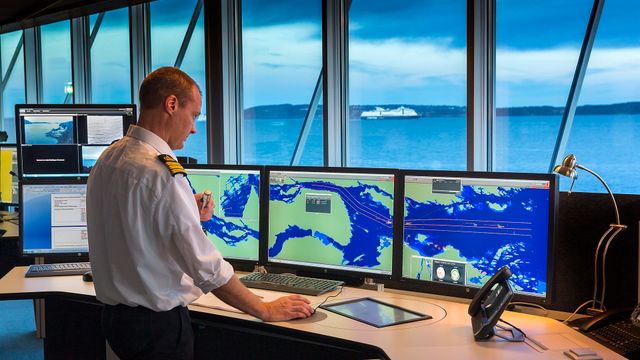 Ny, toppmoderne sjøtrafikksentral skal hindre skipsulykker i Oslofjorden