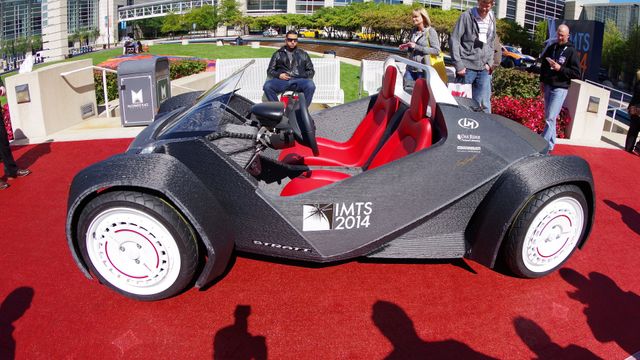 Denne bilen er 3D-printet