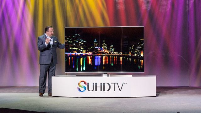 Samsung svarte konkurrente - viste frem kvante-TV