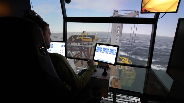 Her trener Statoil på å senke 390 tonn ned til 265 meters dyp