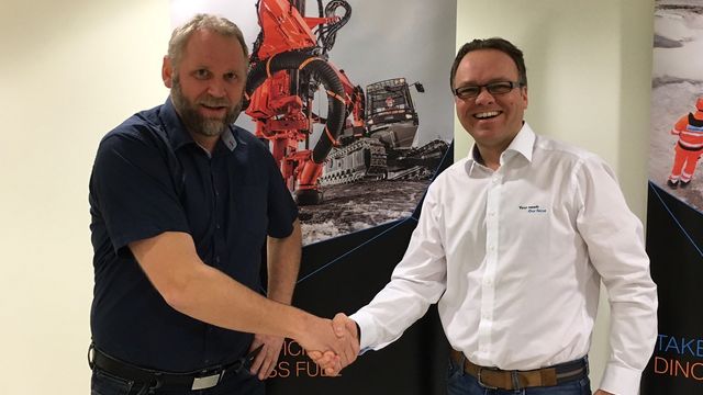 Avtale mellom Qmatec Drilling og Sandvik Construction