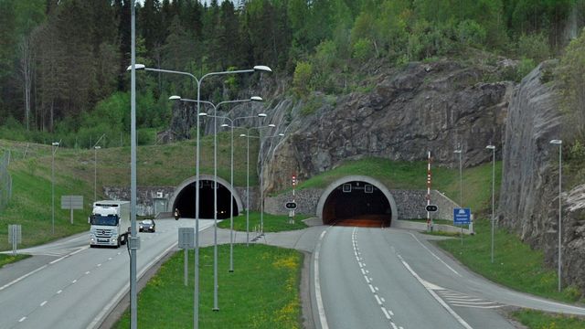 Seks tunneler i Vestfold oppgraderes