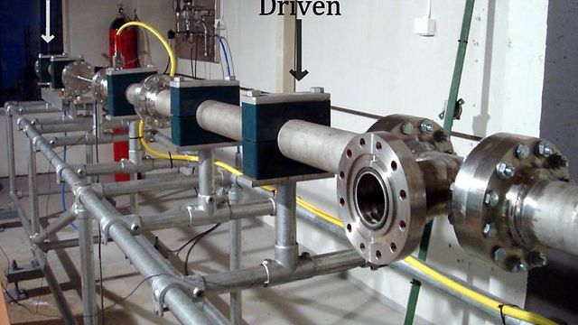 Sjokktube undersøker effekten av eksplosjoner på oljeplattformer