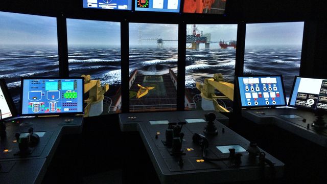 Her har de en tro kopi av Floatel Superior 