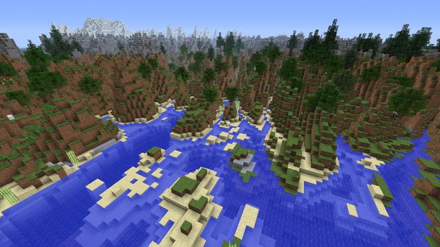 Slik ser norske kartdata ut i Minecraft