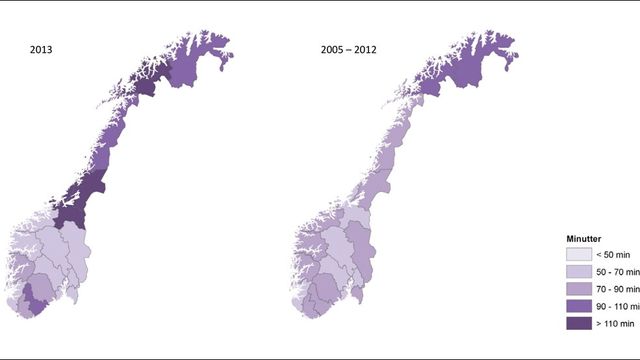 Her er det flest strømbrudd i Norge