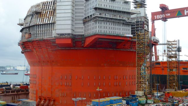 Goliat kan bli ett år forsinket