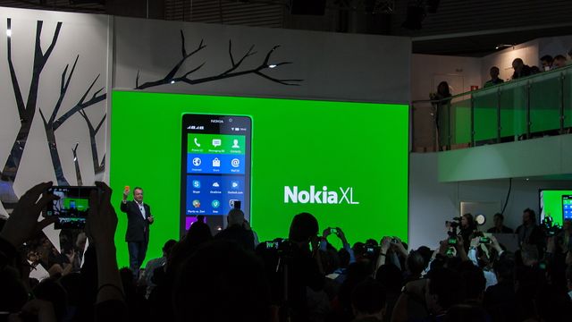 Tre Nokia-modeller med Android