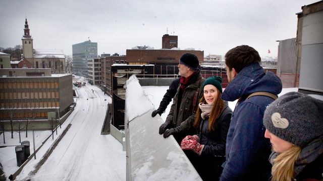 Byggstudent Kari fikk være prosjektleder i Statsbygg for en dag