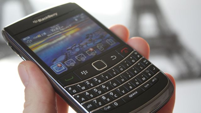 Test av Blackberry Bold 9700