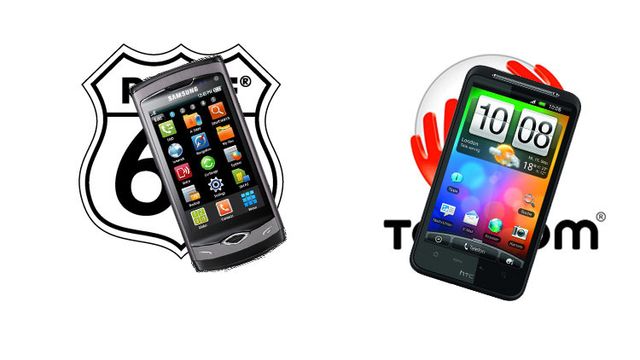 Samsung Wave og HTC Desire får GPS-dealer