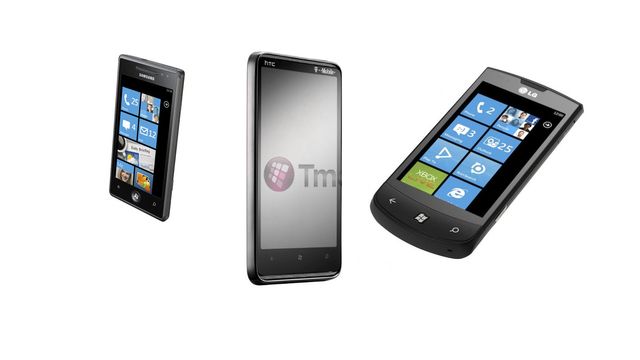 Her er Windows Phone 7-telefonene