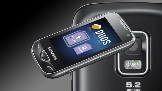 Test av dual-SIM-telefonen Samsung B7722