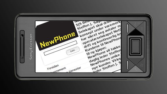Newphone reddet fra konkurs