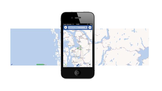Vi har testet "Nokia Maps" på iPhone