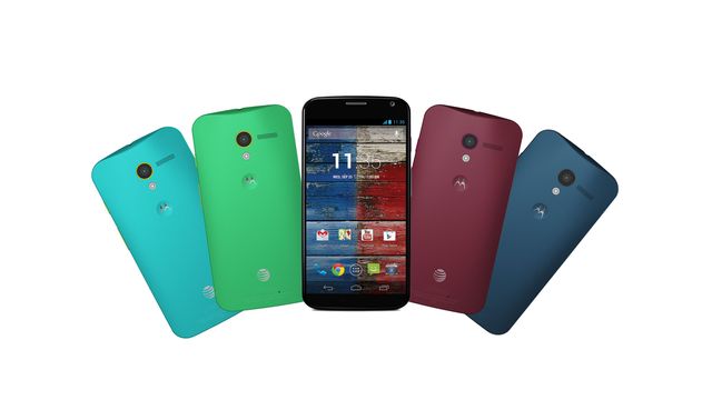 Her er den fargerike Moto X