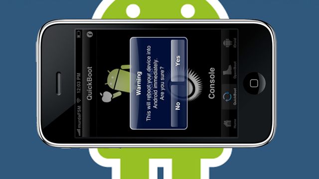 Få Android på iPhone uten å bruke en kabel