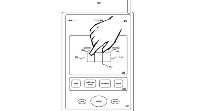 Apple får multitouch-patent