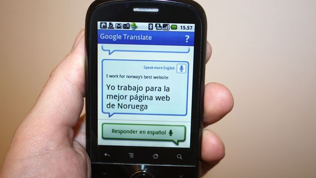 Appen som oversetter tale til tale