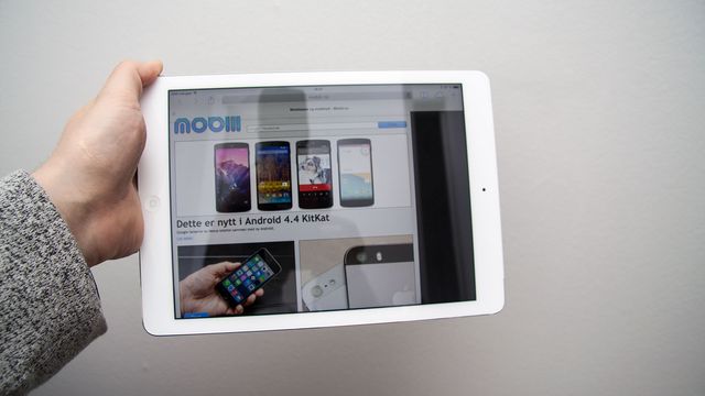 Førsteinntrykk: iPad Air