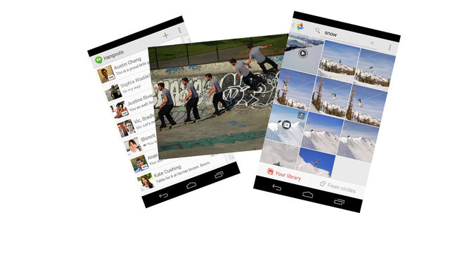 Google samler SMS i Hangouts