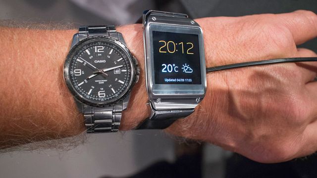 Disse telefonene fungerer med Galaxy Gear