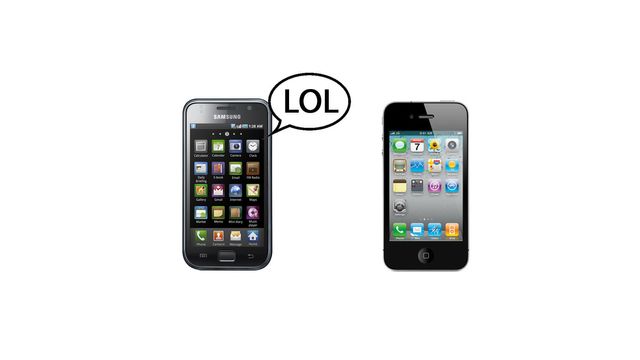 Samsung ler av iPhone 4