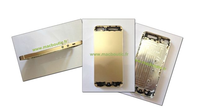 Gullfarget iPhone 5S på vei?