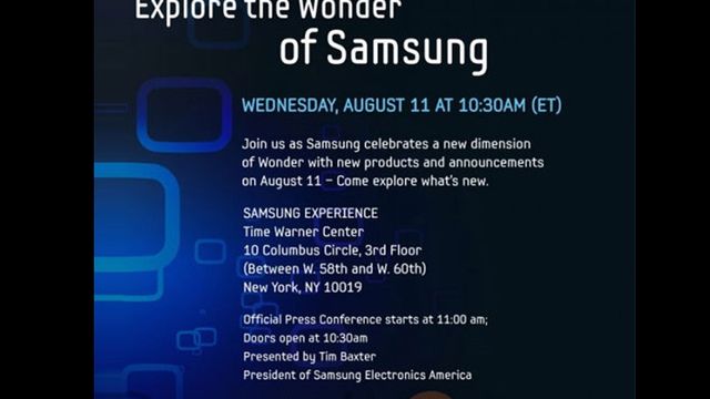 Hva skal Samsung vise frem i morgen?