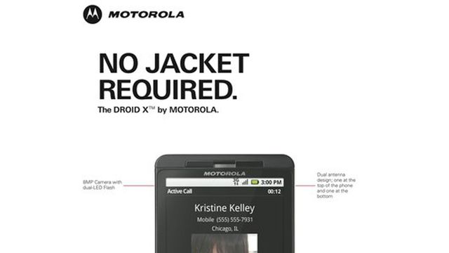 Motorolas tur til å disse iPhone 4