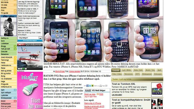 VGs iPhone-test og problemene med den