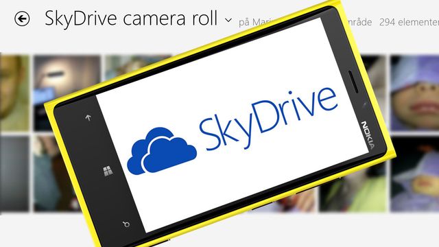 SkyDrive ødelegger bildene dine