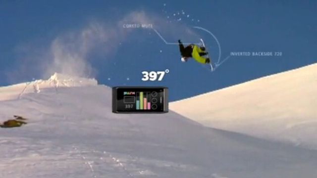 Nokia N8 skal registrere snowboard-triks