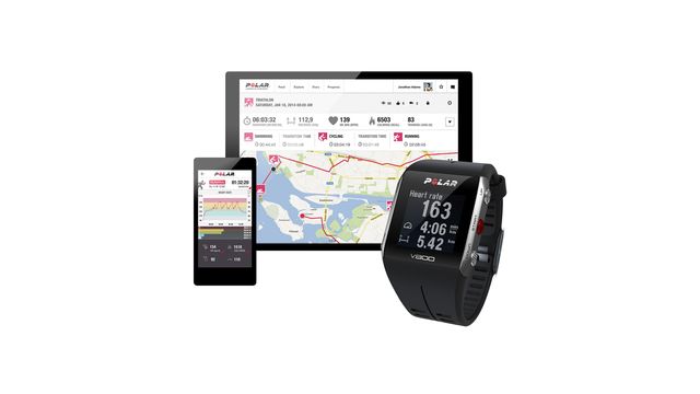 Polars nye pulsklokke snakker med mobilen