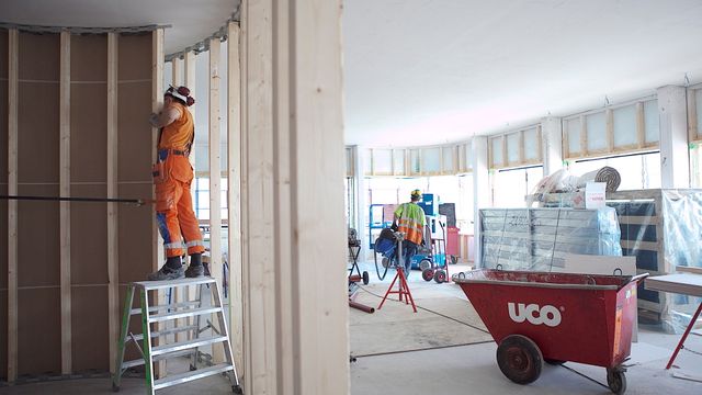 Byggenæringen satser minst på forskning og utvikling