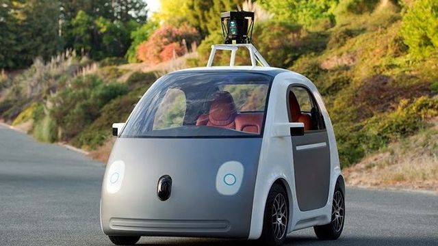 Her er Googles første selvkjørende biler