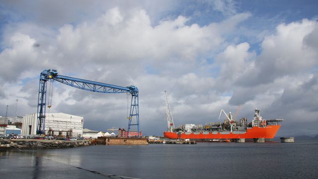 Kværner måtte utsette Goliat-sprengingen