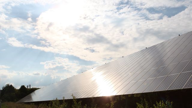 Solkraftutbyggingen bremset opp i Tyskland i fjor