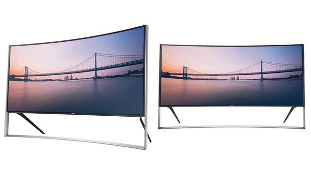 Nå er prisen på Samsungs buede 4K-TV på 105 tommer klar