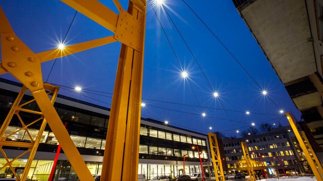 Sjekk ut Philips' nye gatebelysning