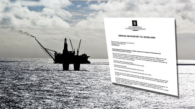 UD: Tosifret antall eksportsøknader fra norske oljeleverandører