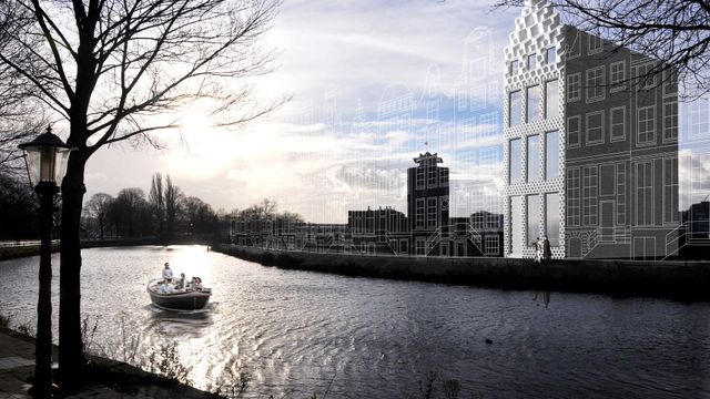 Her bygger det nederlandske arkitektfirmaet hus med 3D-printer