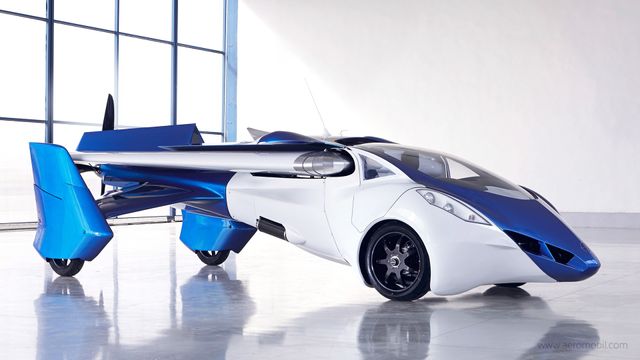 Er dette den stiligste flygende bilen som er laget?