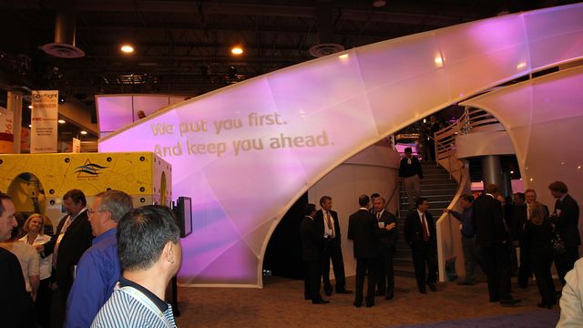 I år har FMC Technologies den mest populære standen på OTC